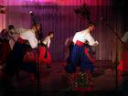 Учні-козаки виконують танець "Гопак" з елементами двобою.