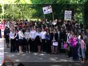 Мітинг у центрі міста, присвячений Дню пам’яті людей, що померли від СНІДу
